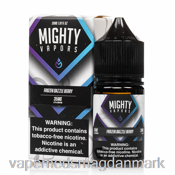 Engangs Vape Danmark Frosne Blændebær - Mægtige Dampe Salt - 30ml 35mg